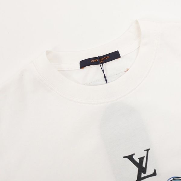 注目★ ルイヴィトン タリングプリント半袖Tシャツ コピー vuj52246
